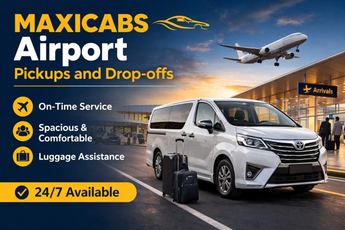 maxicab to airport